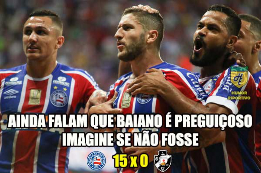 Os melhores memes da vitória do Bahia sobre o Vasco