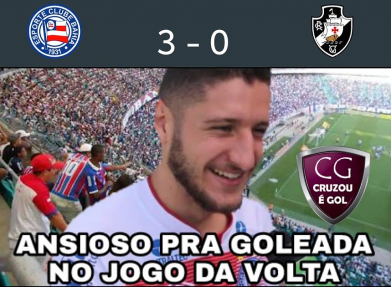 Os melhores memes da vitória do Bahia sobre o Vasco