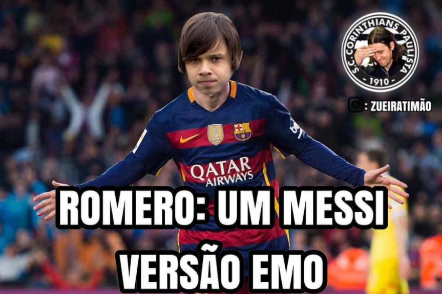 Ángel Romero ganha memes após marcar dois gols sobre o Vitória