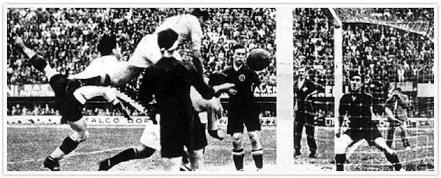 Itália 1 x 1 Espanha - Copa de 1934