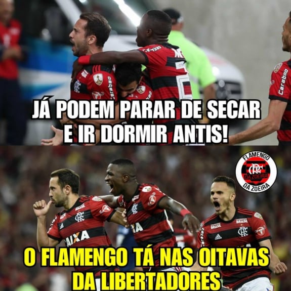 Os melhores memes da vitória do Flamengo diante do Emelec