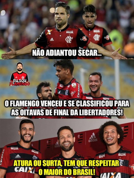 Os melhores memes da vitória do Flamengo diante do Emelec