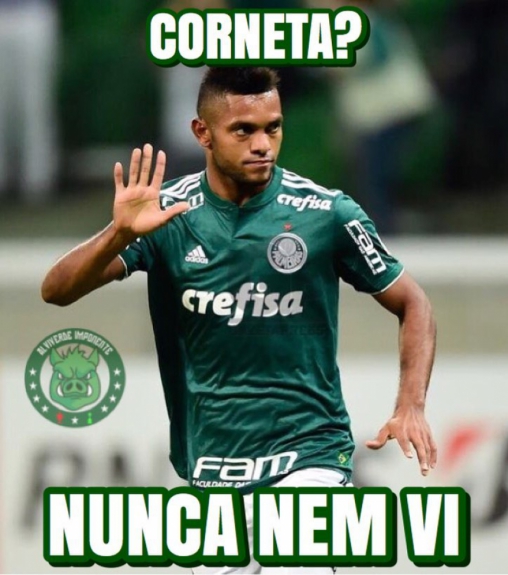Torcedores do Palmeiras brincam após boa atuação de Borja e vitória na Libertadores