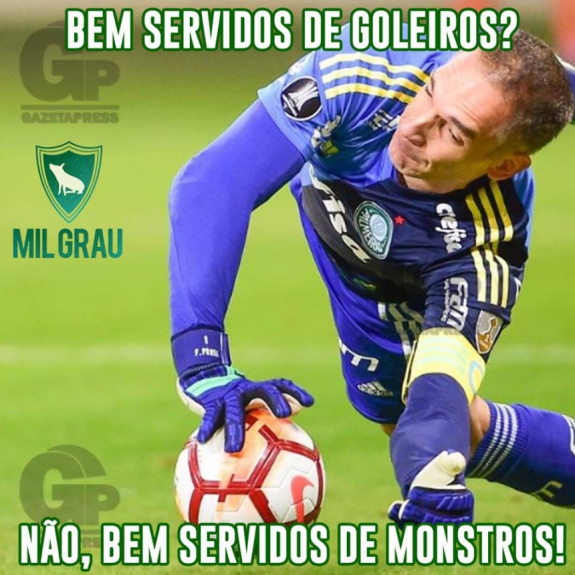 Torcedores do Palmeiras brincam após boa atuação de Borja e vitória na Libertadores