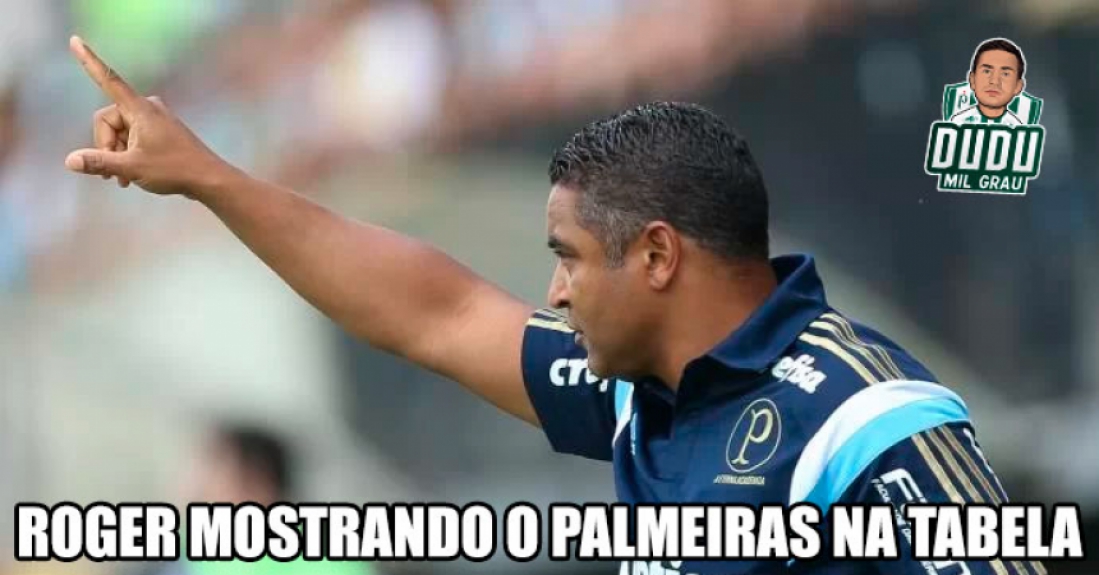 Torcedores do Palmeiras brincam após boa atuação de Borja e vitória na Libertadores