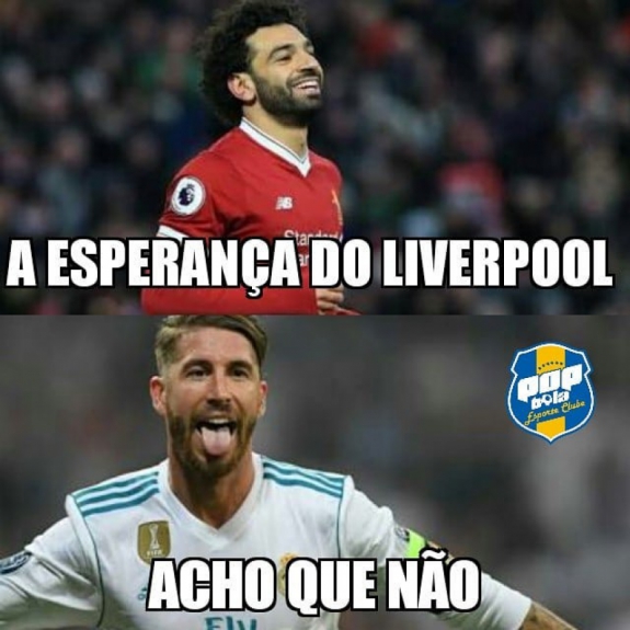 Memes e comentários agitaram as redes sociais após Mohamed Salah se machucar em lance com Sérgio Ramos