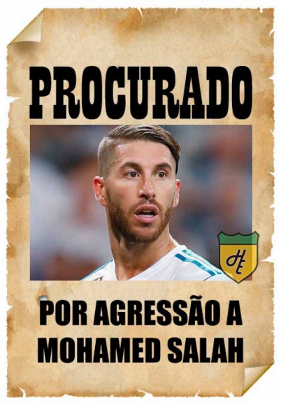 Memes e comentários agitaram as redes sociais após Mohamed Salah se machucar em lance com Sérgio Ramos