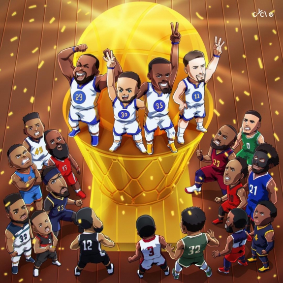 Varrida do Golden State Warriors e futuro incerto de LeBron foram destaque nos memes