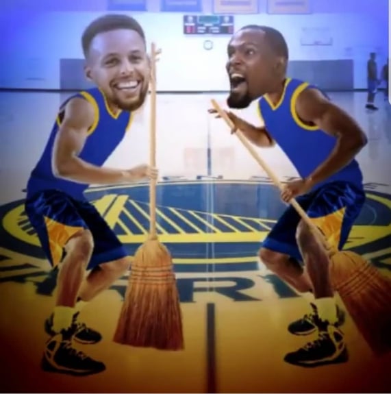 Varrida do Golden State Warriors e futuro incerto de LeBron foram destaque nos memes