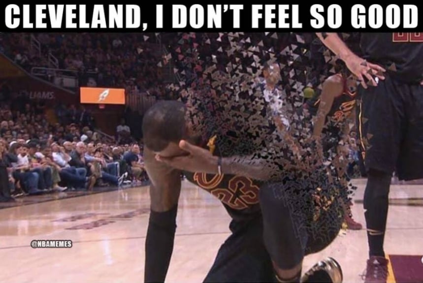 Varrida do Golden State Warriors e futuro incerto de LeBron foram destaque nos memes