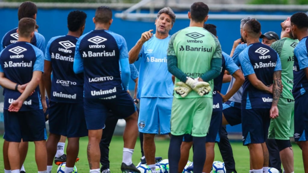 Treino do Grêmio