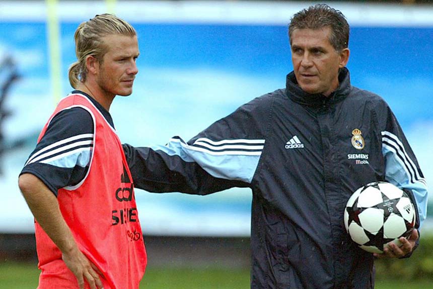 O português Carlos Queiroz dirigiu o Real Madrid entre 2003 e 2004, mas sem muito brilho