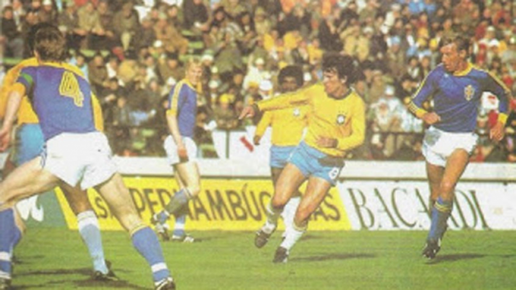 1978: Brasil 1 x 1 Suécia - Estádio José María Minella (Argentina)