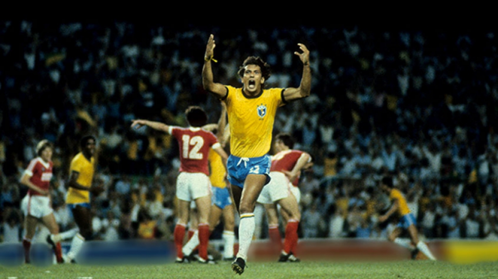 1982: Brasil 2 x 1 União Soviética - Estádio Ramón Sánchez Pizjuán (Espanha)