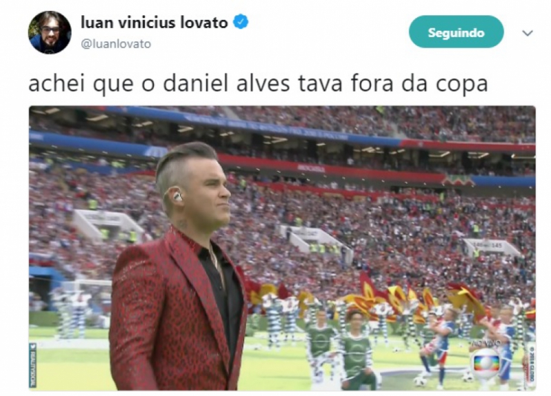 Humor na Copa: os memes da Cerimônia de Abertura