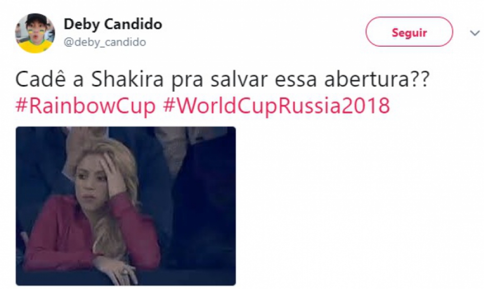 Humor na Copa: os memes da Cerimônia de Abertura