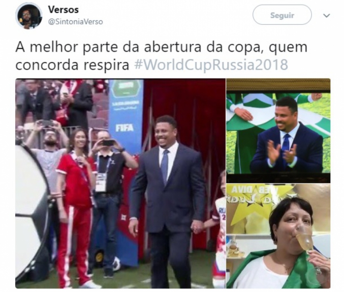 Humor na Copa: os memes da Cerimônia de Abertura