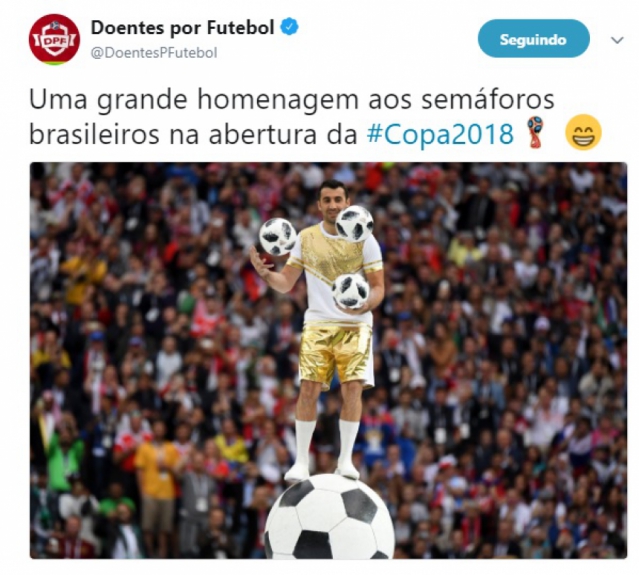 Humor na Copa: os memes da Cerimônia de Abertura