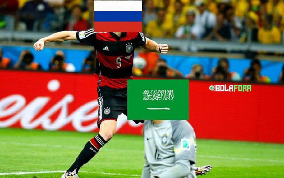 Humor na Copa: os memes de Rússia 5-0 Arábia Saudita