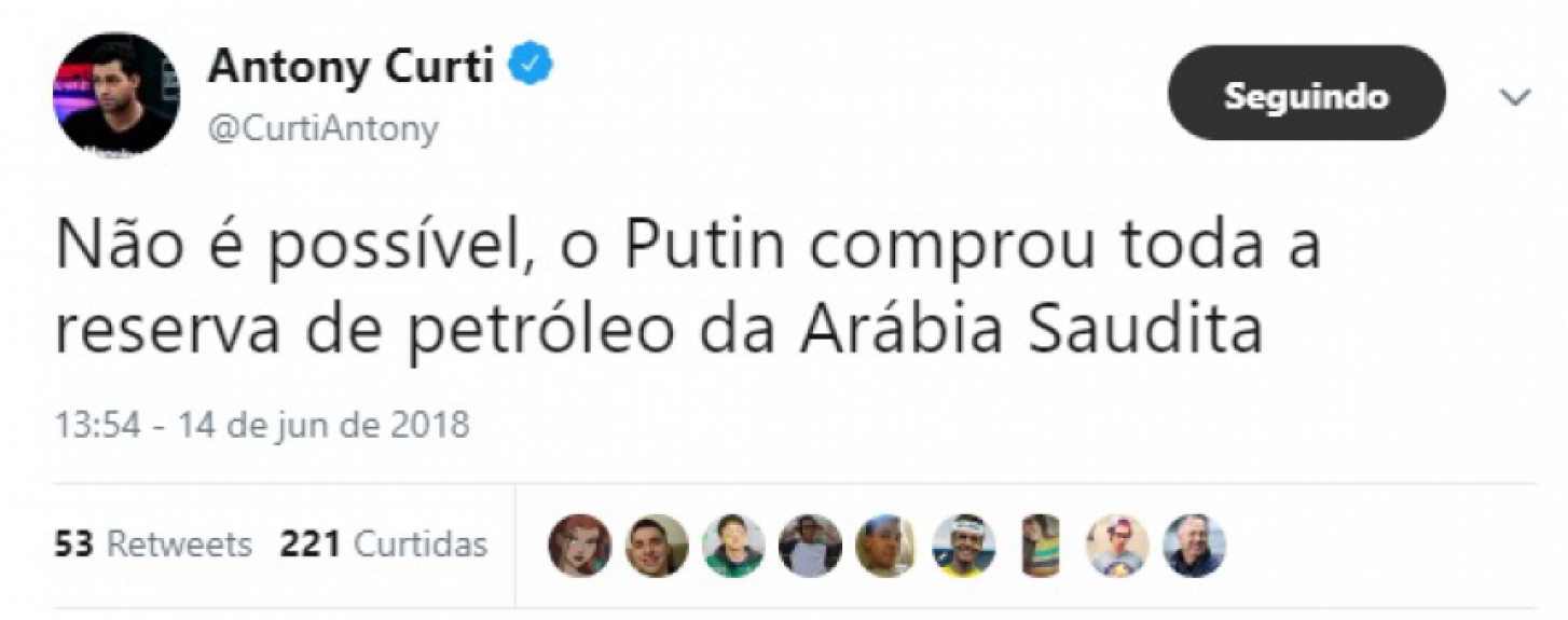 Humor na Copa: os memes de Rússia 5-0 Arábia Saudita
