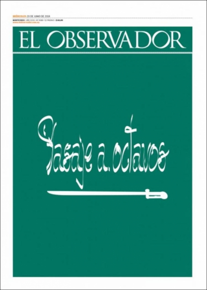 Capa El Observador - 20/06/2018