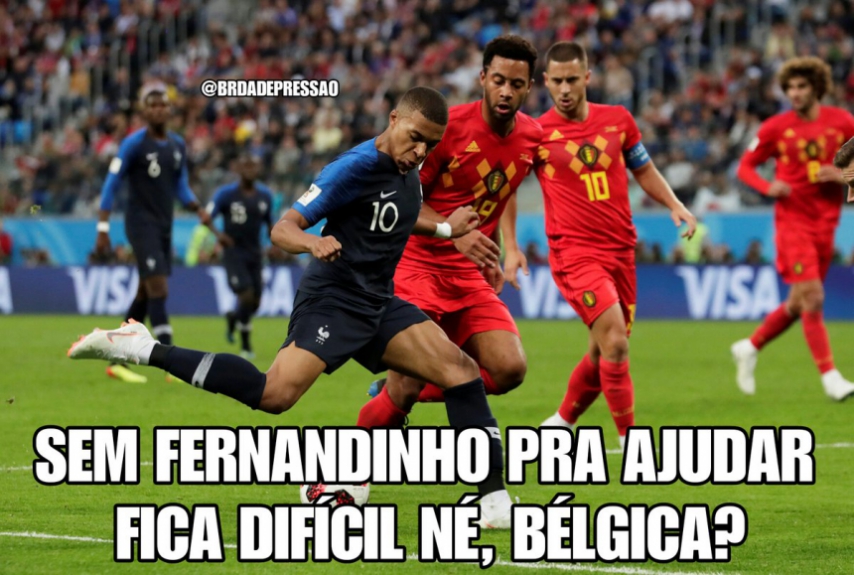 Humor na Copa: os memes de França 1-0 Bélgica