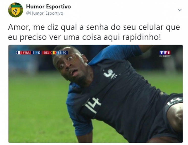 Humor na Copa: os memes de França 1-0 Bélgica