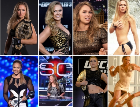 Ronda Rousey é uma estrela de alcance além dos esportes (FOTOS: Reprodução)