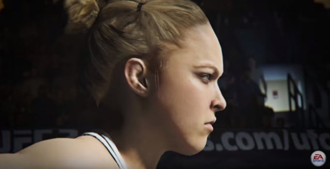 Gráfico de novo game do UFC impressiona com Ronda Rousey