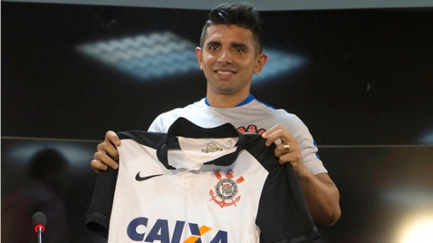 HOME - Apresentação no Corinthians - Guilherme (Foto: Daniel Augusto Jr./Agência Corinthians)