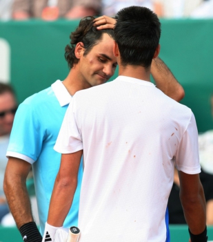 Na semi de Monte Carlo de 2008, Federer contou com a desistência de Djoko para avançar