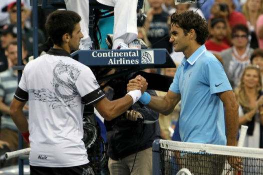 Djokovic derrotou Roger Federer na semifinal do US Open de 2010