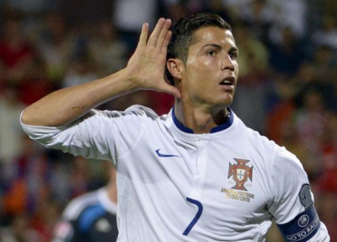 CR7 provoca torcida adversária durante partida das Eliminatórias da Euro 2016