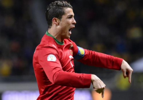 Atacante vibra após deixar o seu em jogo de Portugal