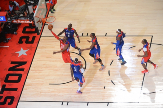 2013 - Essa foi a última vez que Kobe entrou em quadra em um All-Star Game