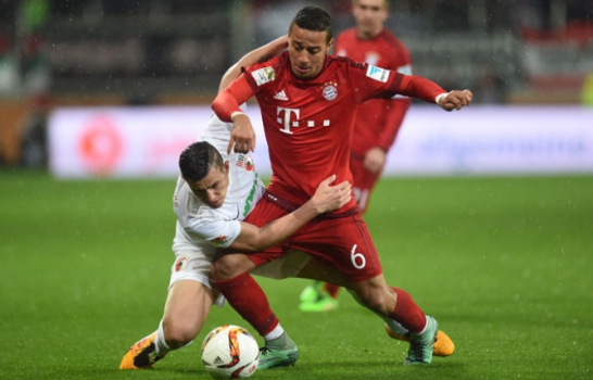 Thiago Alcantara - Augsburg x Bayern