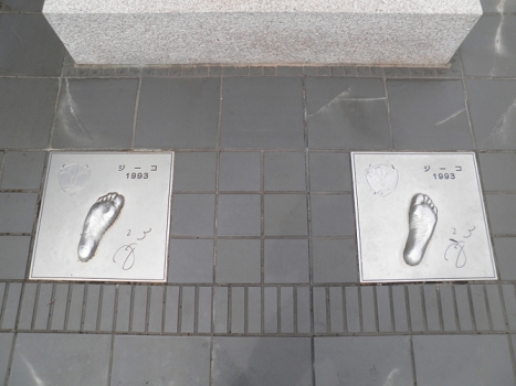 Marcas de Zico no Japão (Foto: Bruno Quaresma)