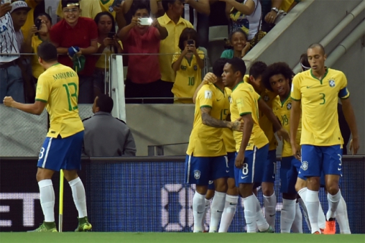 HOME - Brasil x Venezuela - Eliminatórias Sul-Americanas - Torcida (Foto: Nelson Almeida/AFP)
