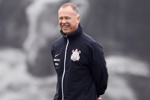 Mano Menezes - Treino do Corinthians (Foto: Eduardo Viana/LANCE!Press)