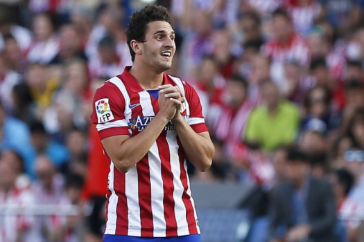 Atlético de Madrid x Málaga - Koke (Foto: Cesar Manso/ AFP)