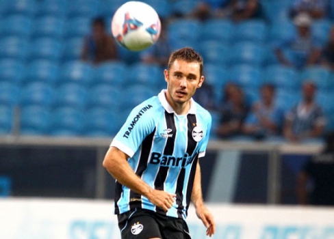 Fábio Aurélio - Grêmio x Cerâmica (Foto: Lucas Uebel/Grêmio FBPA)