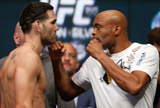 Anderson Silva, Chris Weidman (FOTO: Divulgação/UFC)