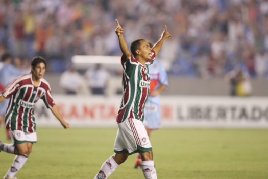 Dodô - Fluminense x Arsenal - Libertadores 2008 (Foto: Julio Cesar Guimarães)