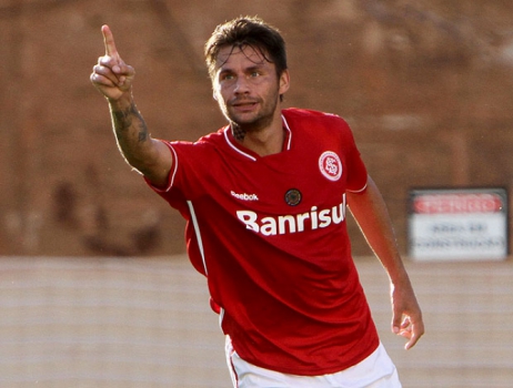 Rafael Sobis, no Inter (Foto: Lucas Uebel/VIPCOMM)