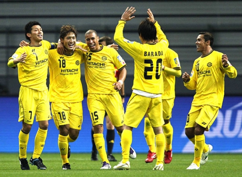Gol do Tanaka - Auchland City x Kashiwa Reysol - Mundial de Clubes (Foto: Kim Kyung-Hoon/Reuters)