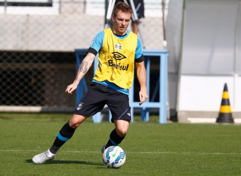 Moisés - Grêmio (Foto: LUCAS UEBEL/GREMIO FBPA)