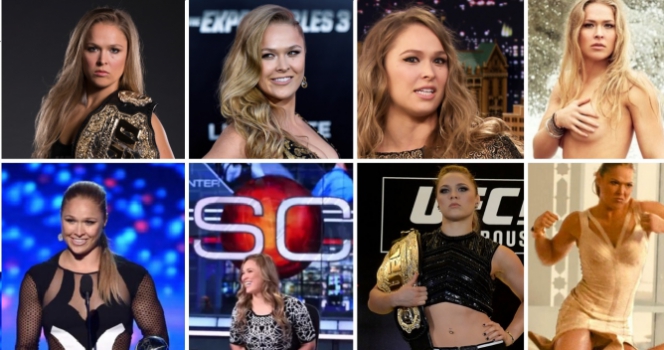 Ronda Rousey brilha dentro e fora do octógono (FOTO: Reprodução)
