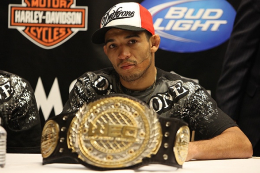 José Aldo foi campeão dos penas pelo extinto WEC