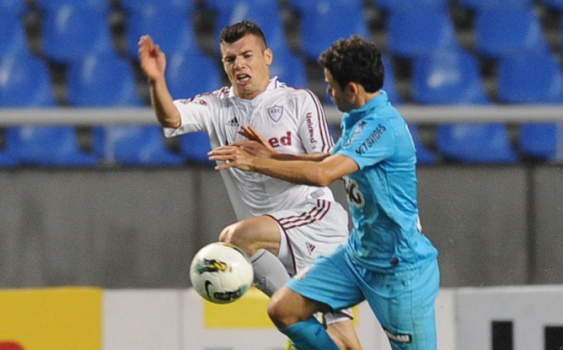 O meia Wagner, ex-Cruzeiro e Fluminense, hoje joga pelo Tianjin Teda