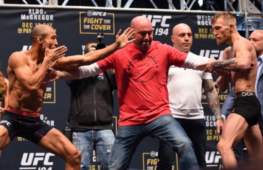 Conor McGregor se irritou com atitude de José Aldo em pesagem